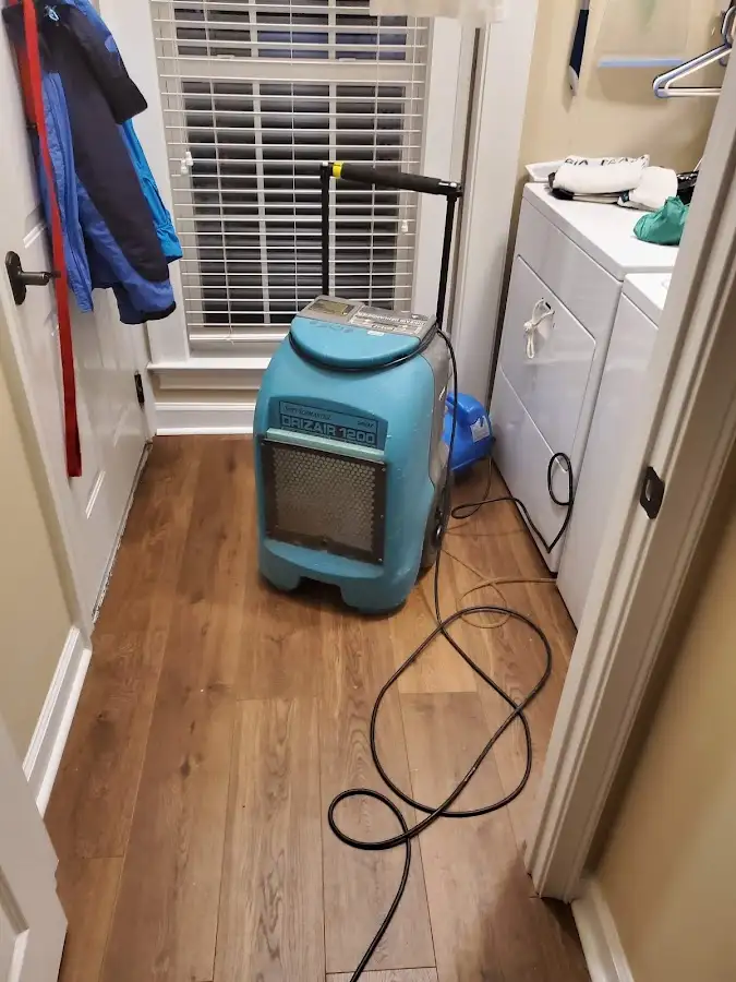 Commercial dehumidifier deployed for Crawl Space Restoration in Brooklyn Center
