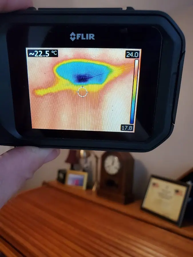 Thermal imaging inspection for water damage in Brooklyn Center