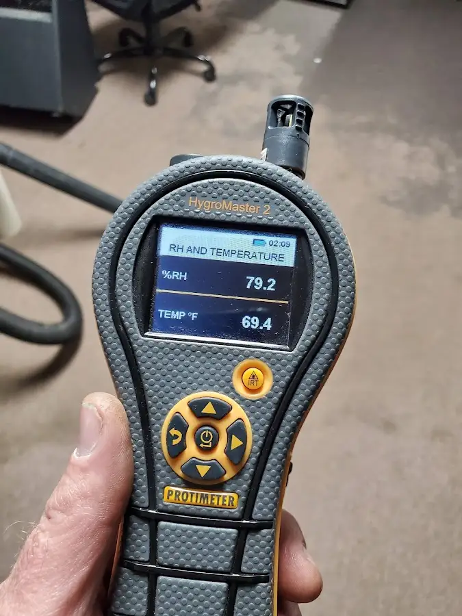 Moisture meter humidity assessment for Fire & Smoke Damage Restoration in Brooklyn Center
